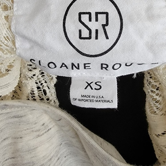 Sloane Rouge Cream Lace back side split - Picture 11 of 16